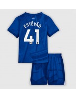 Chelsea Estevao Willian #41 Kotipaita Lasten 2025-26 Lyhythihainen (+ shortsit)